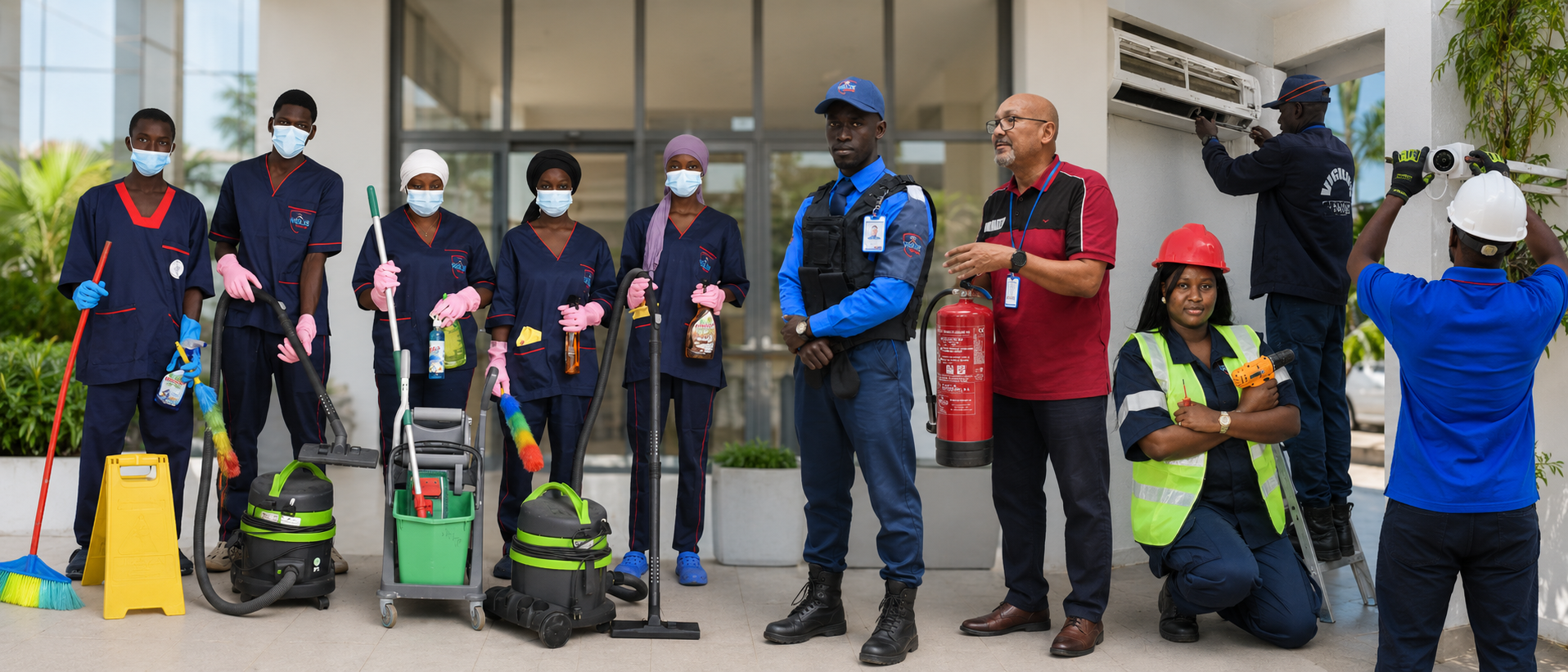 Équipe opérationnelle de Vigilus Groupe